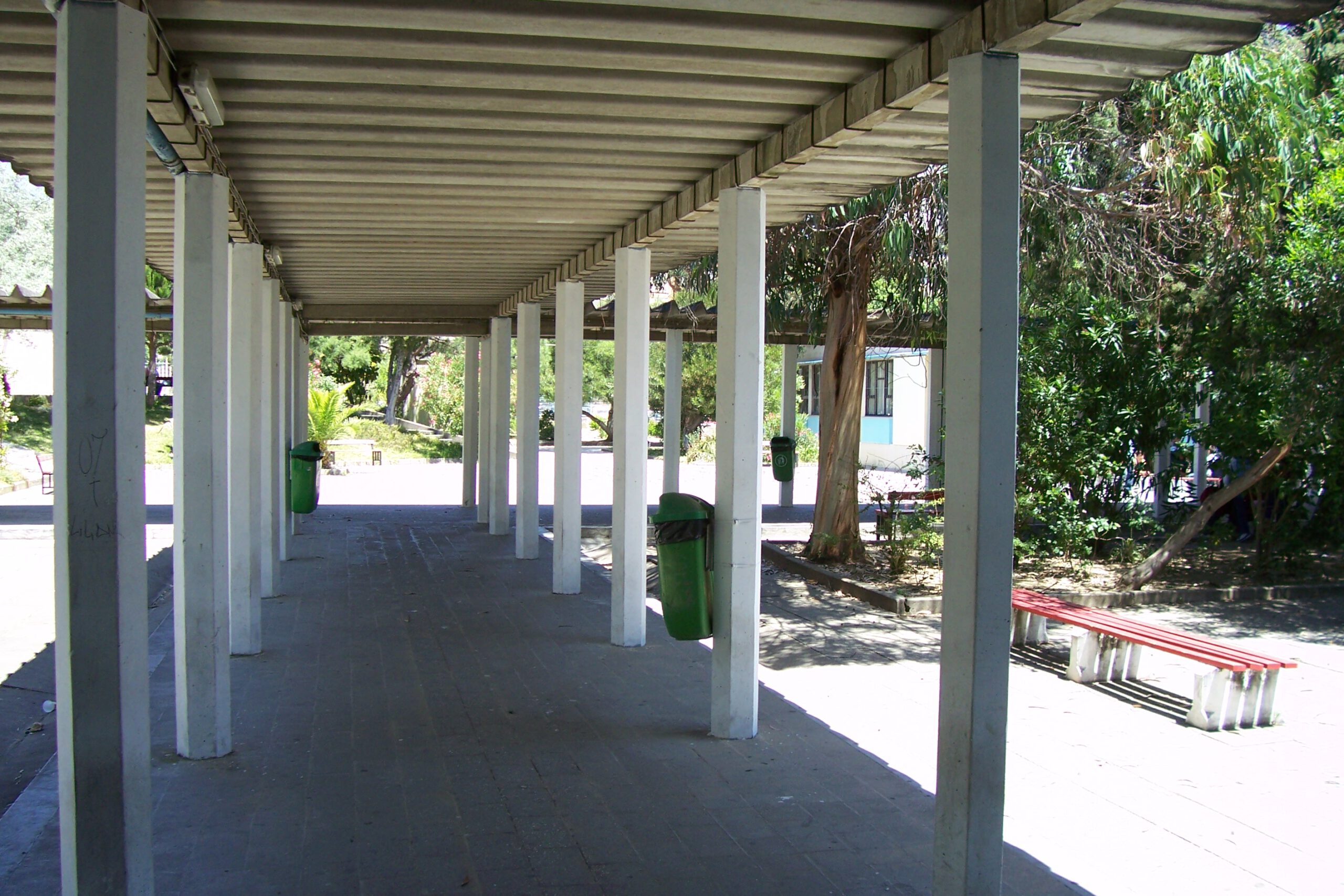 escola patio antigo